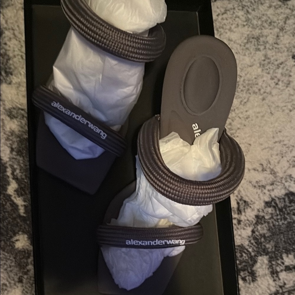 Alexander Wang Men's Gray Sandals